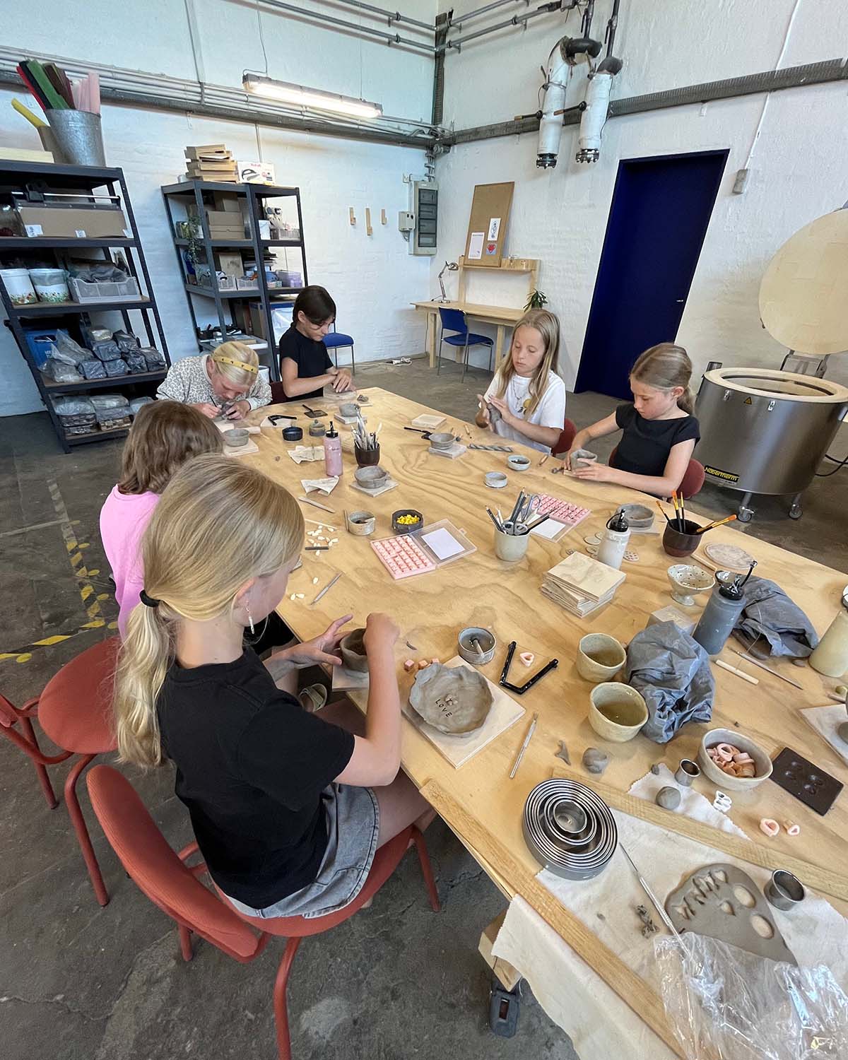 Keramik kun for børn 8-13 år - Onsdag i uge 7