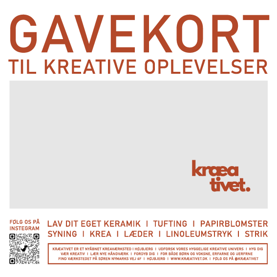 Gavekort til Kræativet